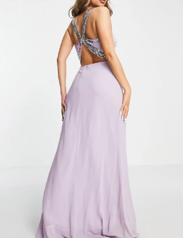 Rochie lunga TFNC London, mov