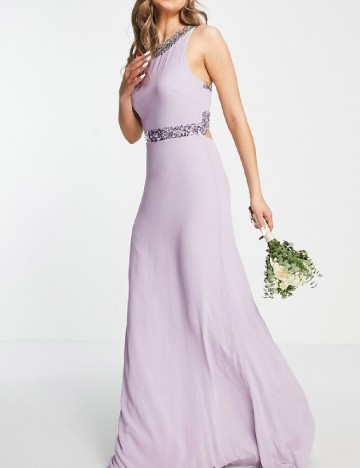 Rochie lunga TFNC London, mov
