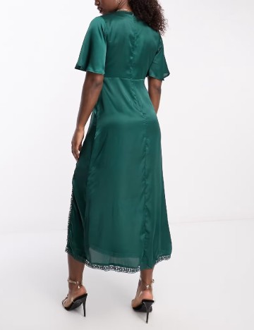 Rochie medie Influence, verde