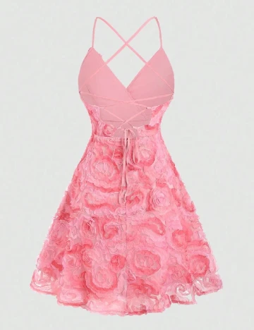 Rochie scurta SHEIN, roz