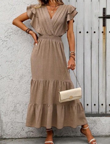 Rochie lunga SHEIN, maro