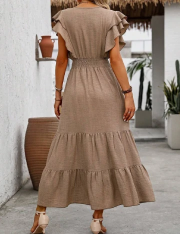 Rochie lunga SHEIN, maro