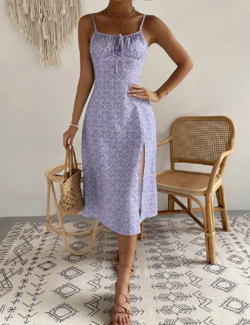 Rochie medie SHEIN, mov