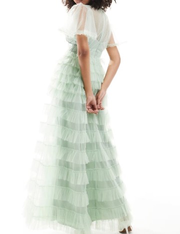 Rochie lunga Beauut, verde