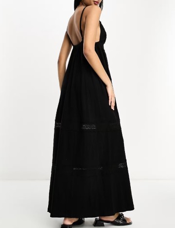 Rochie lunga ASOS, negru