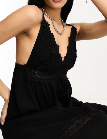 Rochie lunga ASOS, negru