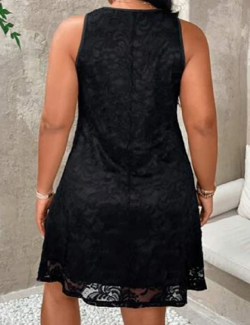 Rochie scurta SHEIN CURVE, negru