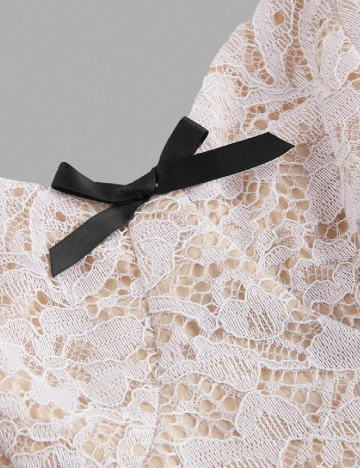 Rochie scurta SHEIN, alb