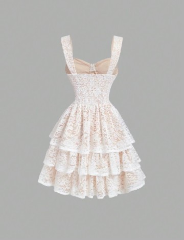Rochie scurta SHEIN, alb