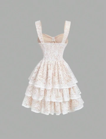 Rochie scurta SHEIN, alb