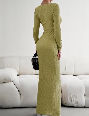 Rochie lunga SHEIN, verde