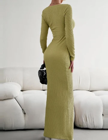 Rochie lunga SHEIN, verde
