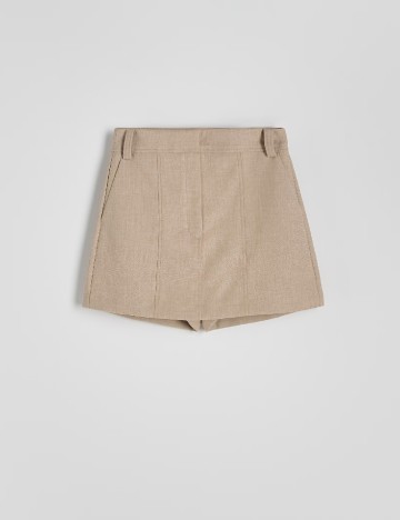 Fusta pantalon Reserved, bej