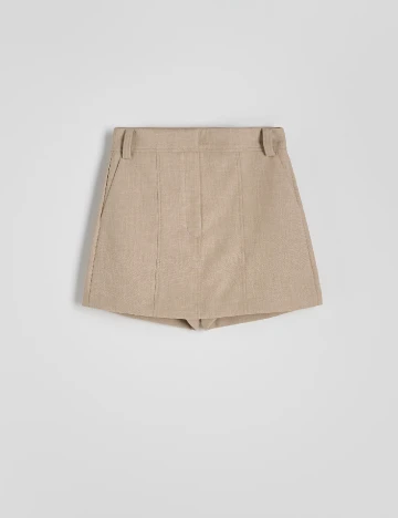 Fusta pantalon Reserved, bej