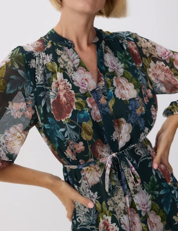 Rochie scurta Reserved, verde Verde