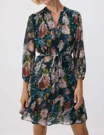 Rochie scurta Reserved, verde Verde