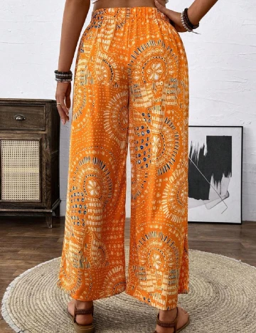 Pantaloni SHEIN, portocaliu