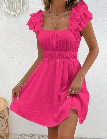Rochie scurta SHEIN, roz