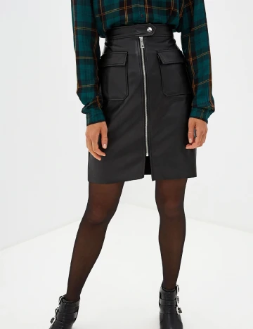 Fusta Vero Moda, negru, XL