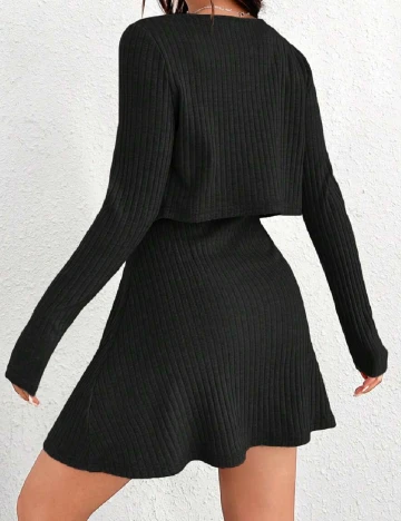 Compleu SHEIN, negru Negru