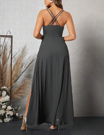 Rochie lunga SHEIN, gri
