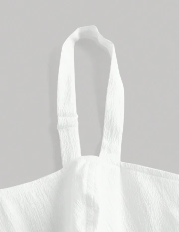 Rochie medie SHEIN, alb Alb