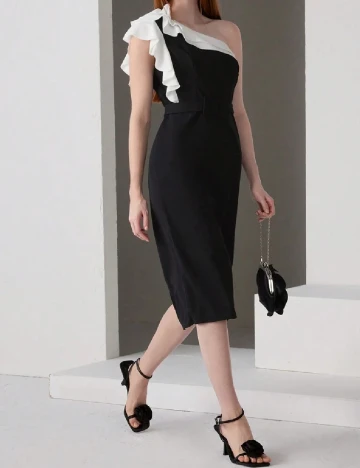 Rochie medie SHEIN, negru