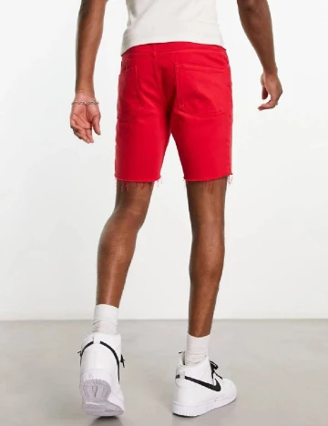 Pantaloni scurti ASOS, rosu