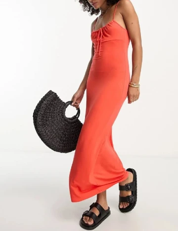 Rochie lunga ASOS, portocaliu