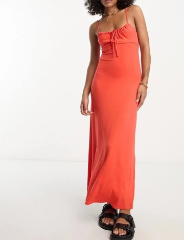 Rochie lunga ASOS, portocaliu
