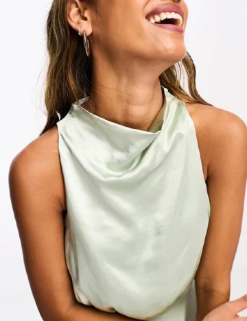 Rochie lunga Pretty Lavish, verde