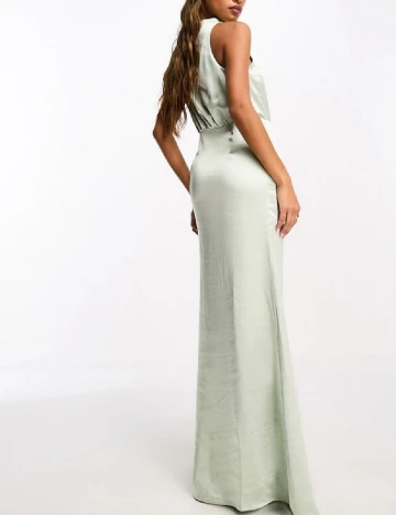 Rochie lunga Pretty Lavish, verde