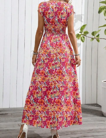 Rochie lunga SHEIN, floral print