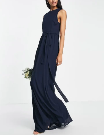 Rochie lunga TFNC London, albastru Albastru