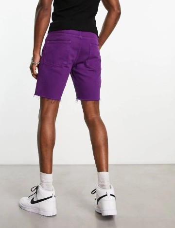 Pantaloni scurti ASOS, mov