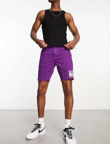 Pantaloni scurti ASOS, mov Mov