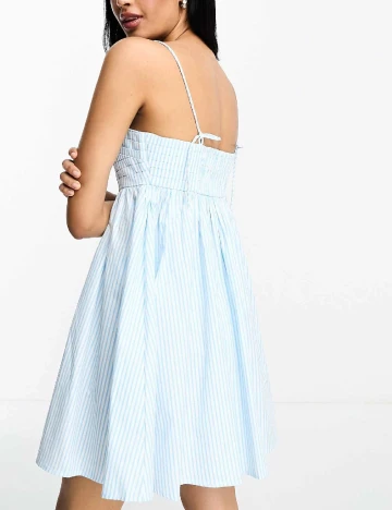 Rochie scurta ASOS, albastru