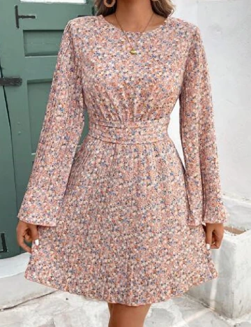 Rochie scurta SHEIN, roz