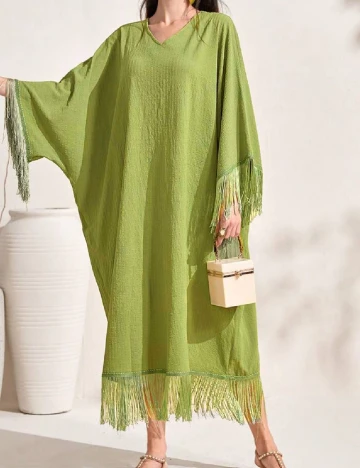 Rochie medie SHEIN, verde