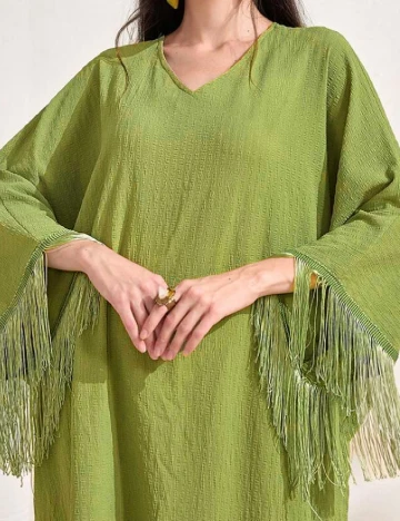 Rochie medie SHEIN, verde
