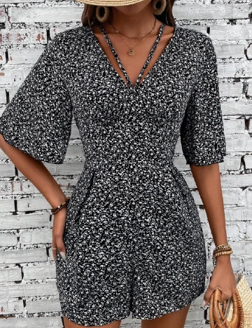 Salopeta SHEIN, negru Negru