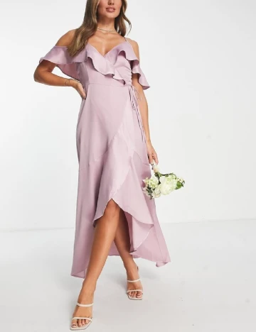 Rochie lunga TFNC London, roz