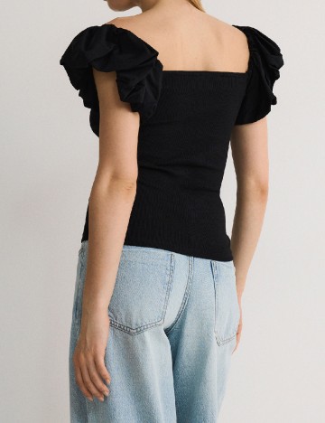 Bluza Reserved, negru