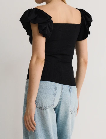 Bluza Reserved, negru