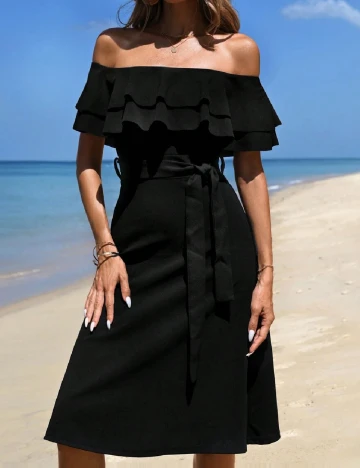 Rochie medie SHEIN, negru