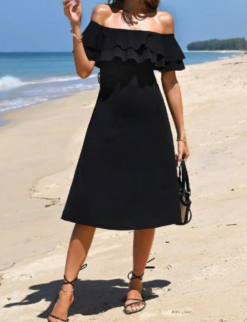 Rochie medie SHEIN, negru