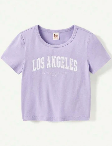 Tricou CozyCub, mov Mov
