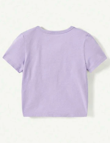 Tricou CozyCub, mov Mov
