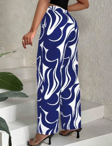 Pantaloni SHEIN, albastru