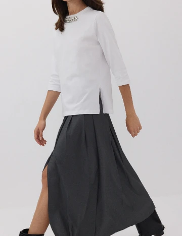 Bluza Reserved, alb